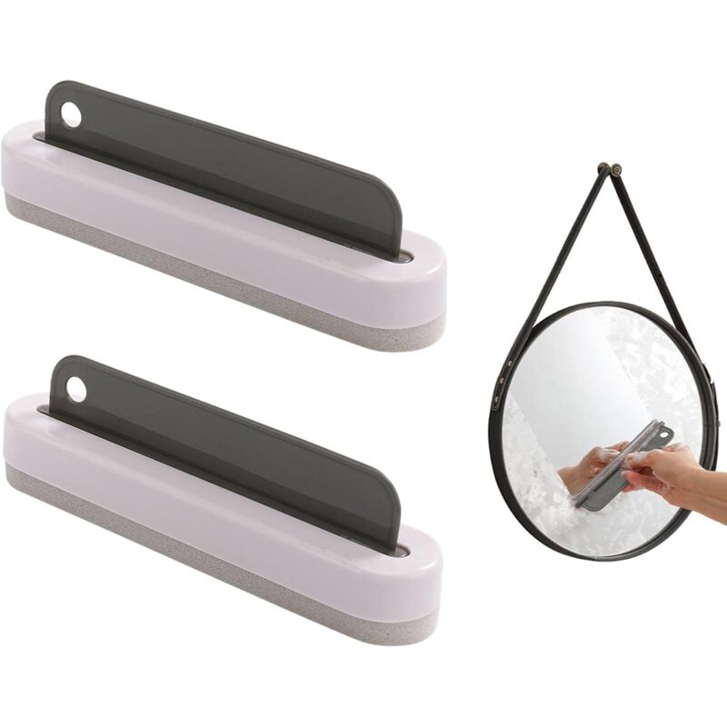 Cleaning Squeegee Windshield Wiper And Washer Sponge, 2 In 1 Window Cleaning Kit Removable With Sponge For Car V1188-MS-227-2423