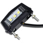1 Pc Motorcycle License Plate Light, 12V Universal Motorcycle LED Tail Light Rear License Plate Lamp, White V1188-MS-227-2428