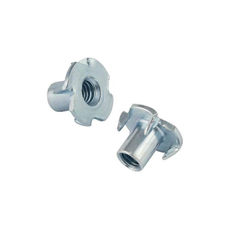 T Nut Claw Nut 4 Sided Nut Claw Fitting M6 X 12 Mm 50 pcs V1188-MS-227-2429