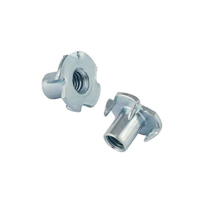T Nut Claw Nut 4 Sided Nut Claw Fitting M6 X 12 Mm 50 pcs V1188-MS-227-2429
