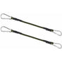 2 Pack 30Cm Heavy Duty Mini Bungee Cords With Carabiner For Camping, Luggage, Travel V1188-MS-227-2430