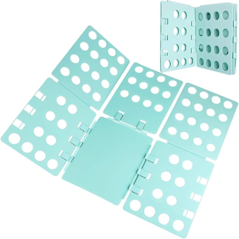 Folding Board, Foldable Organizer With Flip For Adults Clothes Folder Clothing Folder Shirt T-Shirt Green V1188-MS-227-2439