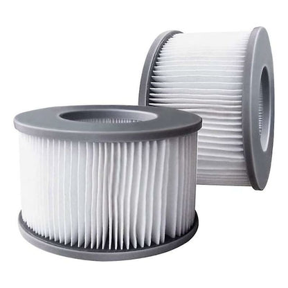 2 Pack Replacement Filters For Mspa - Cartridge Pump For Swimming Pools, Hot Tubs And Spas V1188-MS-227-2441