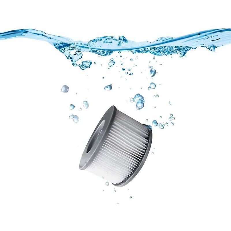 2 Pack Replacement Filters For Mspa - Cartridge Pump For Swimming Pools, Hot Tubs And Spas V1188-MS-227-2441