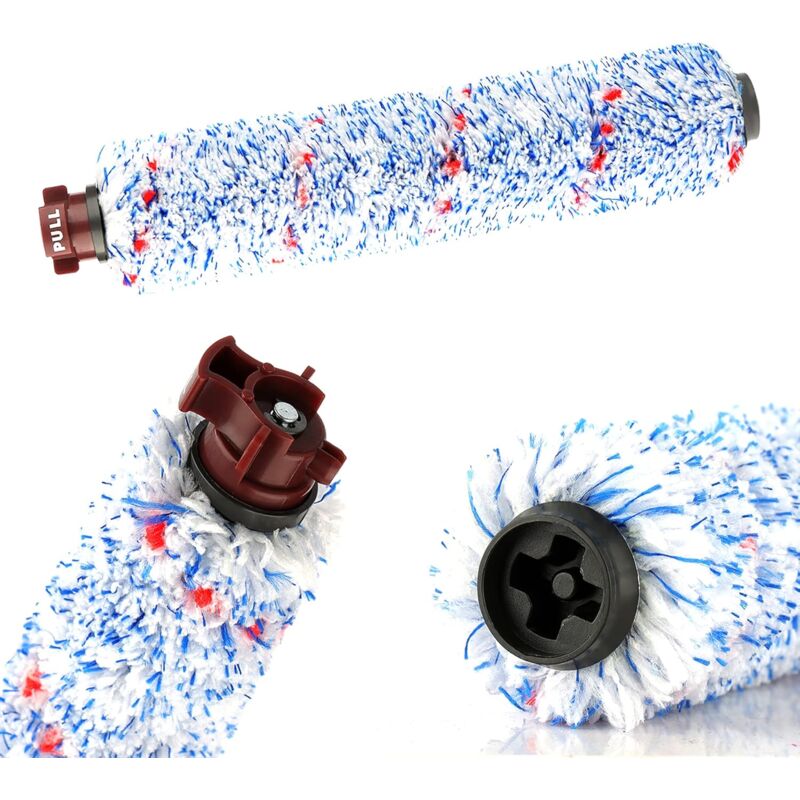 Replacement Accessories 2 Multi-Surface ROller Brush + 2 Filters For Bissell Crosswave 17132 And 2225N Series V1188-MS-227-2448