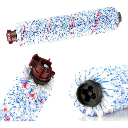 Replacement Accessories 2 Multi-Surface ROller Brush + 2 Filters For Bissell Crosswave 17132 And 2225N Series V1188-MS-227-2448