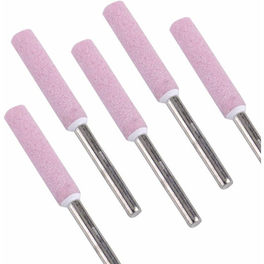5 pcs Chainsaw Sharpener Grinding Stone File 4.8Mm 3/16 Chainsaw Sharpener V1188-MS-227-2455