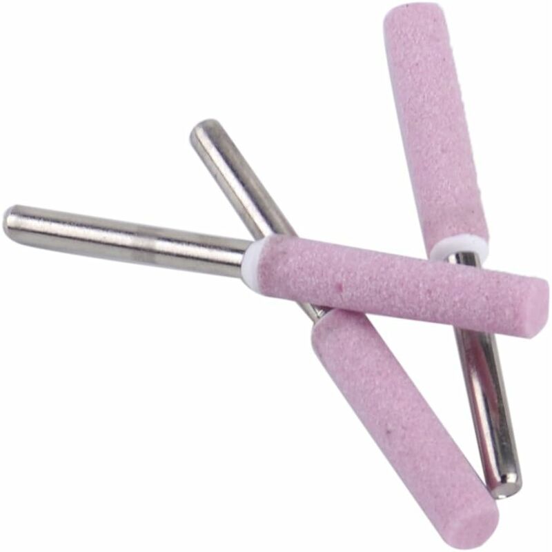 5 pcs Chainsaw Sharpener Grinding Stone File 4.8Mm 3/16 Chainsaw Sharpener V1188-MS-227-2455