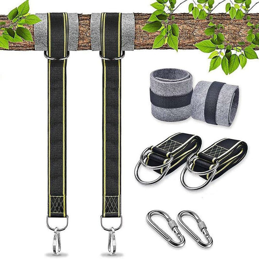 Hammock Strap Swing Attachment Hanging Chair ROpe Outdoor Swing Accessory Safety Carabiners Swing Tree Swing V1188-MS-227-2462