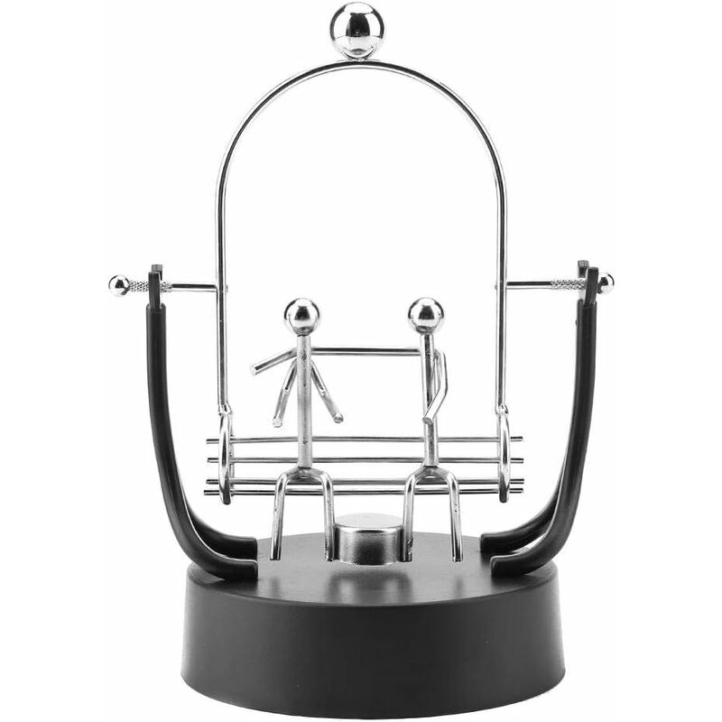 Electronic Perpetual Motion Shake Wiggle Device Swinging Balance Bicycle Physics Science Desk Toy V1188-MS-227-2465