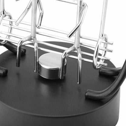 Electronic Perpetual Motion Shake Wiggle Device Swinging Balance Bicycle Physics Science Desk Toy V1188-MS-227-2465
