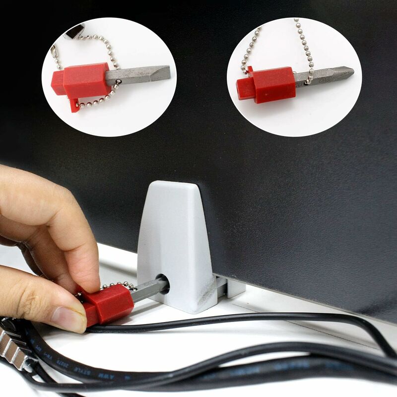Universal Cross Wrench, Practical 4-Way Multifunctional Wrench, Silver Control Cabinet Key, Used For Water And V1188-MS-227-2472
