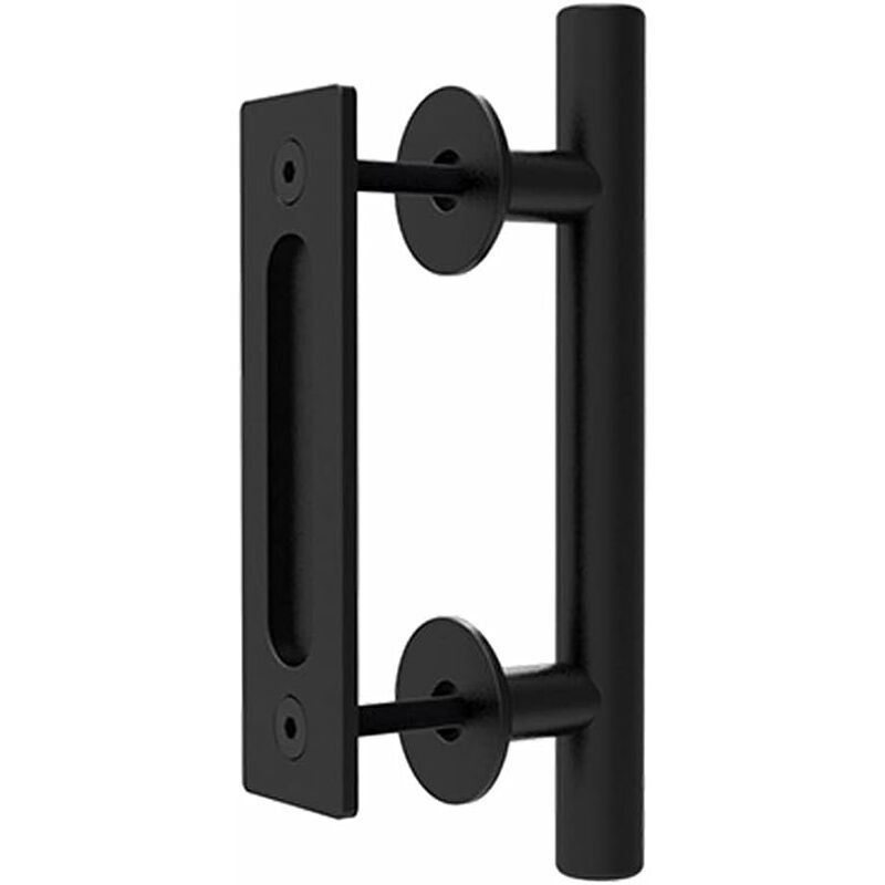 Sliding Door Handle Black Door Handle Modern Barn Door Handle V1188-MS-227-2473