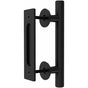 Sliding Door Handle Black Door Handle Modern Barn Door Handle V1188-MS-227-2473