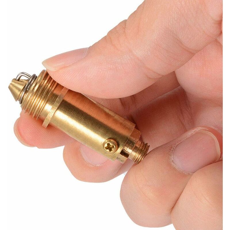Brass Sink Drain Pipe With Spring Mechanism And Bolt V1188-MS-227-2476
