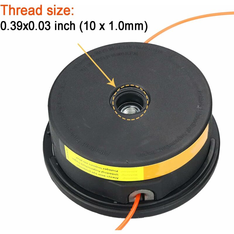 Trimmer Head For Stihl Auto Cut 25-2, Trimmer Head Fits Brushcutter Model Stihl Fs, Km Series V1188-MS-227-2479