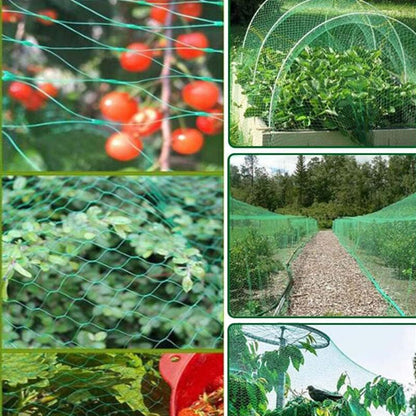 Chicken Netting, 2 Pieces Anti Bird Netting, 4M X 10M Bird Netting, Fruit Tree Netting, Protective Netting, V1188-MS-227-2486