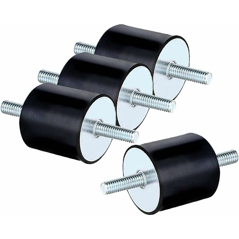 Rubber Mounts M8X23 Anti-Vibration Isolator Isolation Shock Absorber Absorption Bracket With Threaded Bolt V1188-MS-227-2490