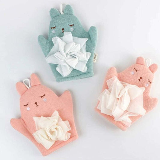 Children'S Bath Sponge Glove Cartoon Baby Kids Bath Shower Gloves Bath Sponge Bath Puppet Washcloth Towel V1188-MS-227-2491