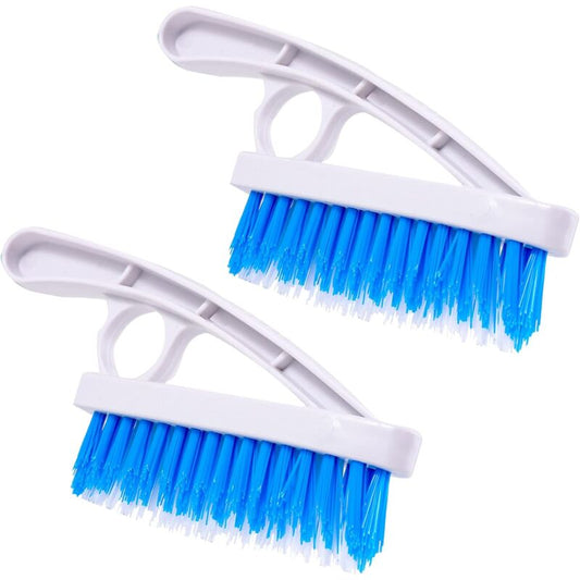 2 Pack Grout Scrub Brush - Stiff Nylon Bristle Scrub Brush For Bathtub, Shower - Floor Grout & Tile Cleaning V1188-MS-227-2505
