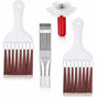 4 Pieces Air Conditioner Condenser Comb Air Conditioner Comb Ac Fin Comb Refrigerator Stainless Steel Comb, 3 V1188-MS-227-2509