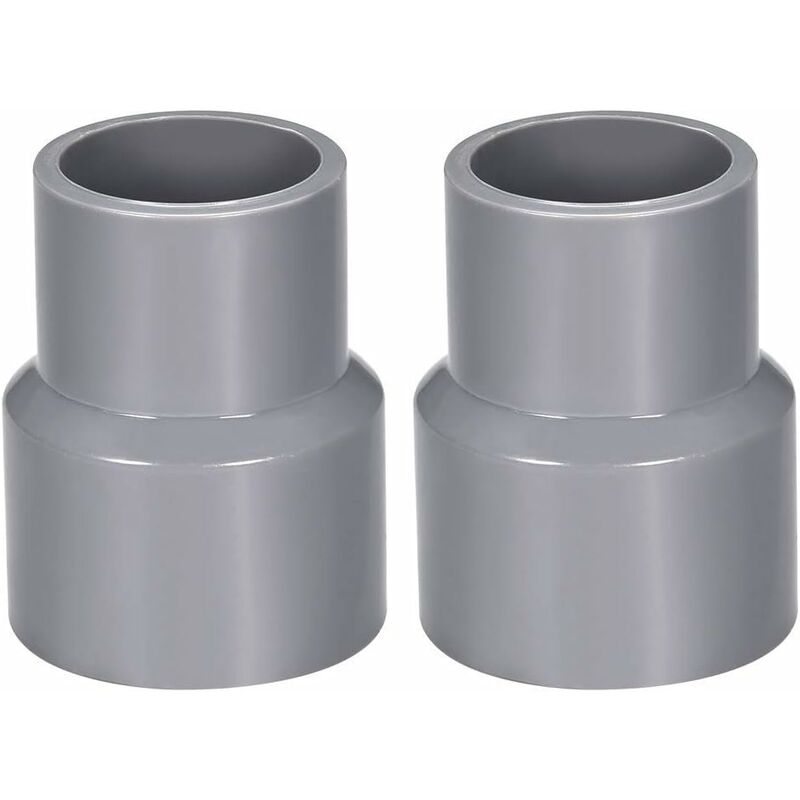 0Mm X 32Mm Pvc Pipe Coupling Hub Reducer Dwv Grey 2 pcs V1188-MS-227-2531