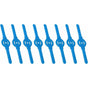 8 pcs Plastic Trimmer Replacement Blades For Grass Trimmer Plastic Lawn Mower Blades, Grass Trimmer Brush V1188-MS-227-2536