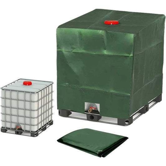 1000L Ibc Tank Cover, Water Tank Cover, Tank Protective Cover, Dustproof Tank Cover, Green 120 X 100 X 116 Cm V1188-MS-227-2537
