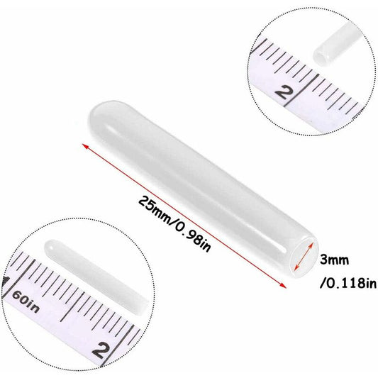 120 Pieces Dishwasher Caps, Inner Diameter 3Mm Pvc Protective Cover, Dish Basket, 325Mm (White) V1188-MS-227-2538