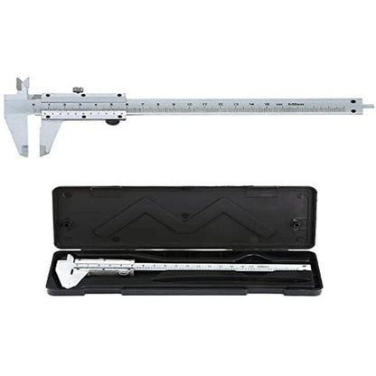 Stainless Steel Analog Vernier Caliper 150Mm / 0.02Mm High Precision Micrometer Tool With Depth, Inside And V1188-MS-227-2552