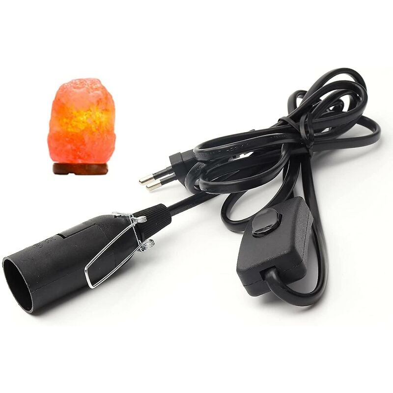 Cable Avec Interrupteur Pour Lampe A Sel - 1,8 M - Douille Pour Lampe De Sel V1188-MS-227-2554