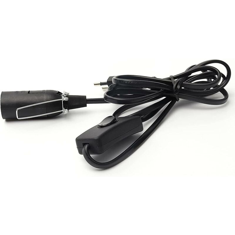 Cable Avec Interrupteur Pour Lampe A Sel - 1,8 M - Douille Pour Lampe De Sel V1188-MS-227-2554