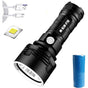 30000-100000 Lumen High Power LED Flashlight Waterproof Ultra Bright, 3 Modes High Brightness Usb Rechargeable V1188-MS-227-2565