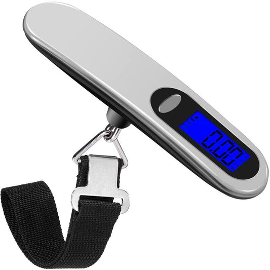 Travel Luggage Scale, Portable Digital Luggage Scale Max 50Kg/110Lb (Lb,G,Oz,Kg) Scale With Hook For V1188-MS-227-2568