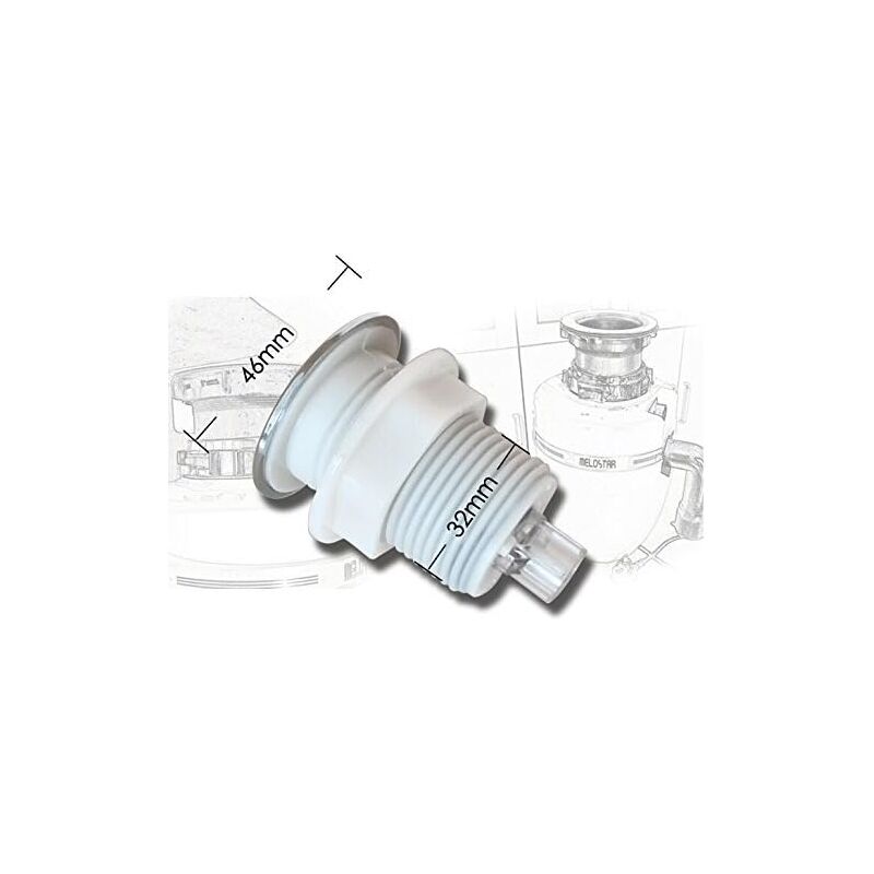 Chiloskit Air Switch Kit For Insinkerator Evolution Sink Garbage Disposer V1188-MS-227-2579