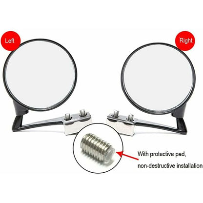 Car Blind Spot Mirrors, Universal Adjustable Auxiliary Mirror, Wide Angle Blind Spot Mirror, Observation V1188-MS-227-2581