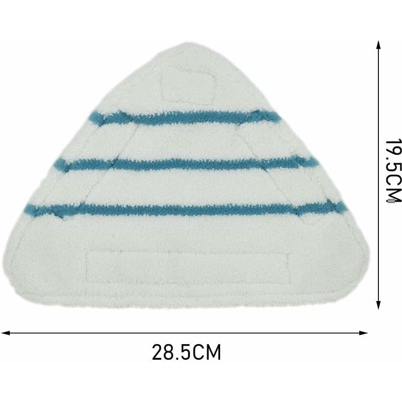 Steam Mop Replacement Caps Steam Mop Replacement Pads For Triangular Mops Washable Cloths Microfiber Mop V1188-MS-227-2583