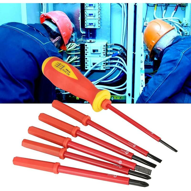 Cross Environmental Insulation Electrician Screwdriver, For Home Repairs, For Construction Workers, For V1188-MS-227-2586