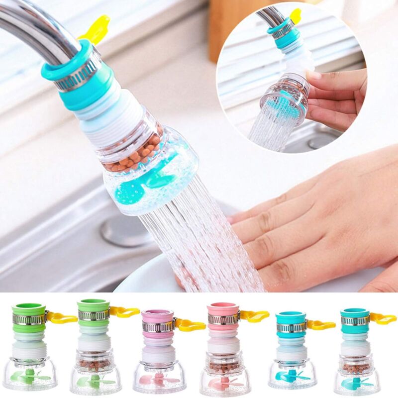 Universal Splash Filter Faucet, Universal Home Kitchen Faucet Water Purifier Faucet Filter Anti-Splash For V1188-MS-227-2591