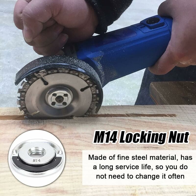 Angle Grinder Nuts Lock Nuts Angle Grinder Accessory Quick Utility Clamping Tool M14 14Mm Fit V1188-MS-227-2595