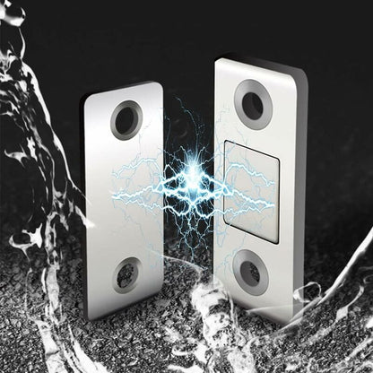 4/8 Pack Adhesive Magnetic Cabinet Door Catches Stainless Steel Kitchen Magnetic Catch For Cupboard Magnetic V1188-MS-227-2604