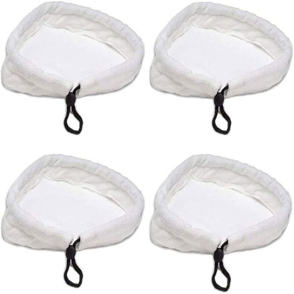 4 pcs Steam Mop Replacement Cloths, Microfiber Cloth Pads, Triangular Microfiber Floor Cloths, Suitable For V1188-MS-227-2611