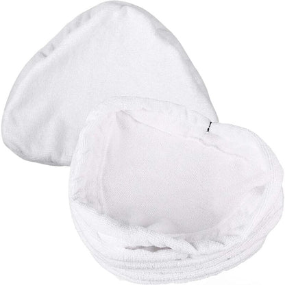 4 pcs Steam Mop Replacement Cloths, Microfiber Cloth Pads, Triangular Microfiber Floor Cloths, Suitable For V1188-MS-227-2611