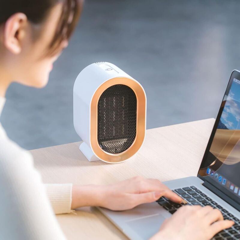 1200W ceramic PTC electric fan heater, two temperature settings, overheat protection, rapid heating, quiet V1188-MS-227-2614