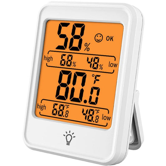 ROom Thermometer Digital Indoor Thermometer Hygrometer, Mini Temperature Monitor And Hygrometer For Home V1188-MS-227-2616