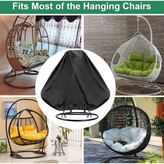 Hanging Chair Cover, Waterproof Hanging Chair Cover, Protective Cover For Egg Chair, Windproof, Anti-Uv, V1188-MS-227-2619