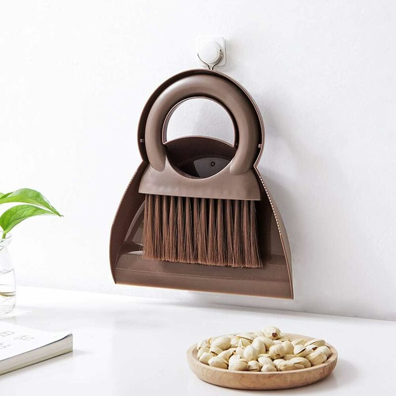 Dustpan And Brush Set Multifunctional Cleaning Tool Mini Sweeper With ROund Handle Dustpan Dustpan For Home V1188-MS-227-2625