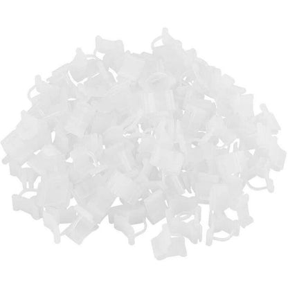 Gardening Grafting Clips 100 pcs Plastic Grafting Support Garden Clip Vegetable Vine Tomato Fruit Trees Mini V1188-MS-227-2628