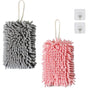 Hanging Hand Towel, Soft And Plush Microfiber Towel, Super Absorbent Quick Drying Towels With Hanging Loop V1188-MS-227-2631