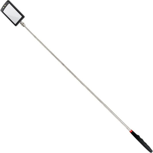 Ultra Slim LED Telescopic Mirror - Battery Included - Super Clear - Extendable Up To 88Cm - Double Ball Joint V1188-MS-227-2632